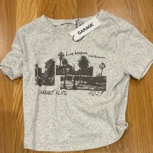 Garage Light Gray Los Angeles Tee